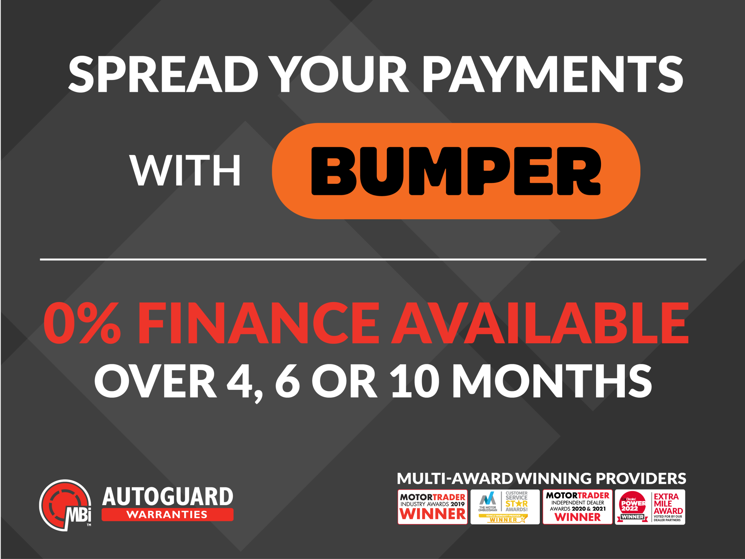 Bumper Payment Options